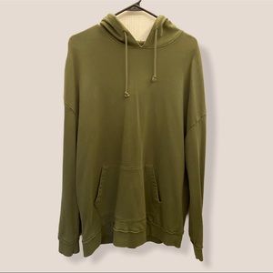 Oversized Olive Green Pacsun Hoodie